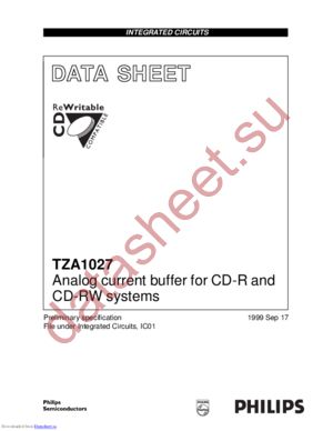 TZA1027HL/V2 datasheet  
