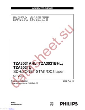 TZA3031B datasheet  