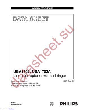 UBA1702A/C1 datasheet  