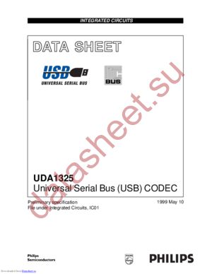 UDA1325H/N1 datasheet  