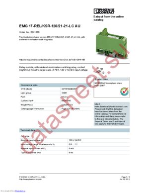 2941455 datasheet  