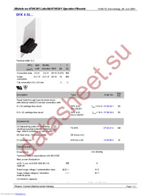 0709301 datasheet  