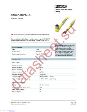 1547261 datasheet  