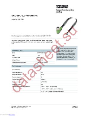 1671784 datasheet  