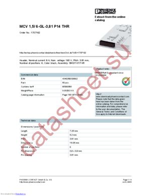 1707162 datasheet  