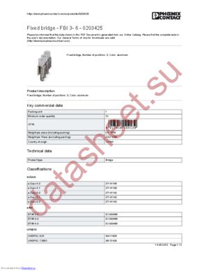 0203425 datasheet  