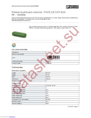 1808637 datasheet  