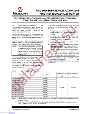 PIC24HJ128GP206AT-I/MR datasheet  