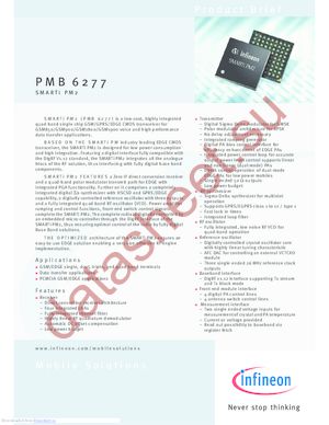 pmb6277 datasheet  