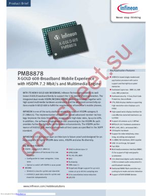 PMB8878 datasheet  