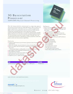 PMB9500 datasheet  