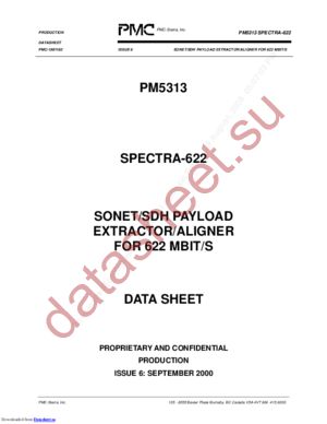 PM5313 datasheet  