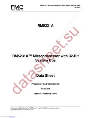RM5231A-400L datasheet  