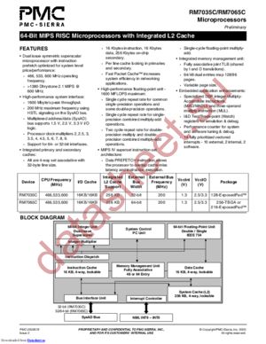 RM7035C datasheet  
