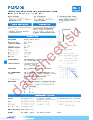 PMR209ME6470M220R30 datasheet  