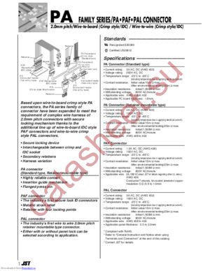 S05B-PASK-2(LF)(SN) datasheet  