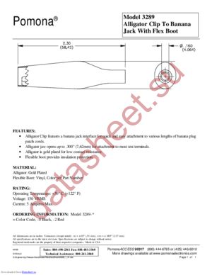 3289 datasheet  