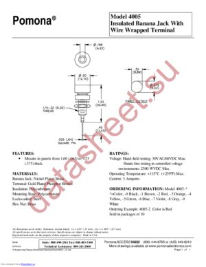 4005 datasheet  