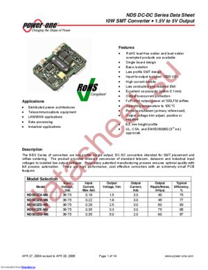 NDS03ZD-M6 datasheet  