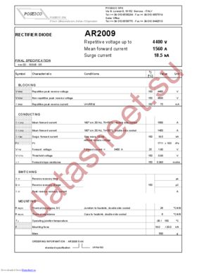 AR2009S44 datasheet  