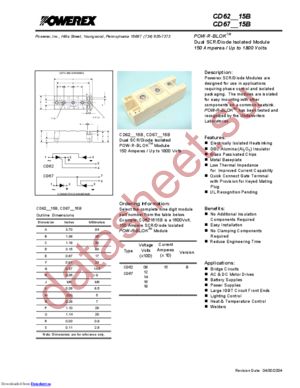 cd621815b datasheet  