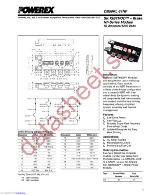 CM50RL-24NF datasheet  