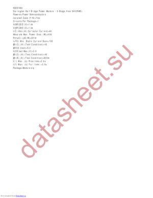 KD221404 datasheet  