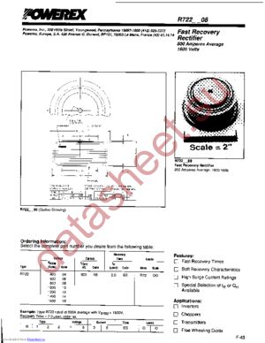 R7220408ESOO datasheet скачать даташит