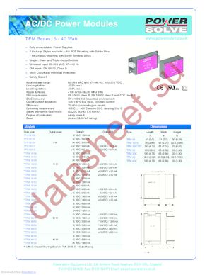 TPM30512 datasheet  