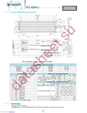 PC4004L datasheet  