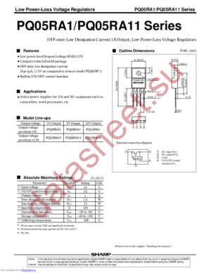 PQ09RA11 datasheet  