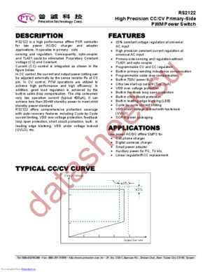 RS2122SG datasheet  