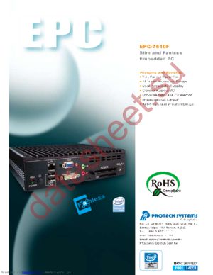 EPC-7510F datasheet  
