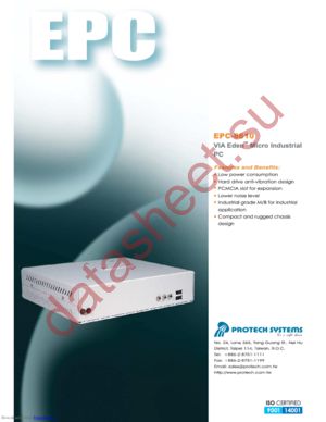 EPC-8610 datasheet  