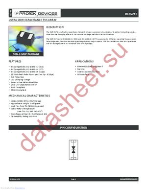 DL0521P datasheet  