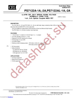 PS7142-1A datasheet  