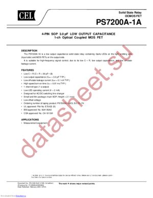 PS7200A1AE4 datasheet  