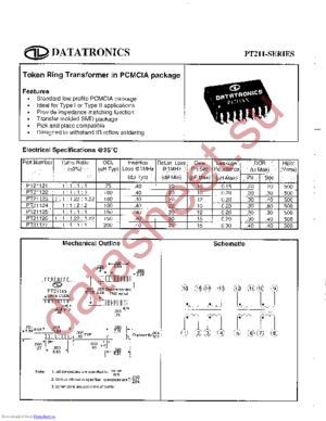 PT21126 datasheet  