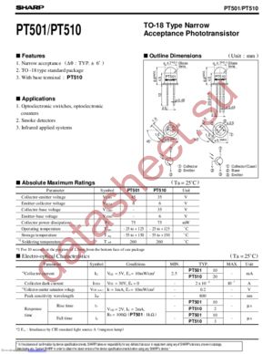 PT501A datasheet  