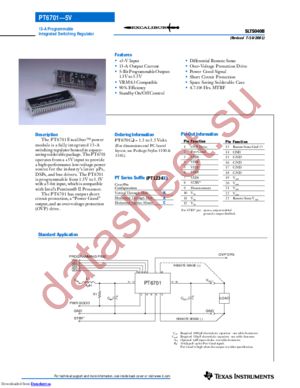 PT6715 datasheet  