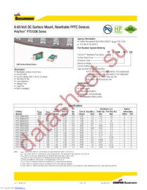 PTS120624V020 datasheet  