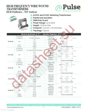 PA2655NL datasheet  