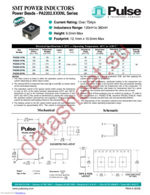 PA2202.121NL datasheet  