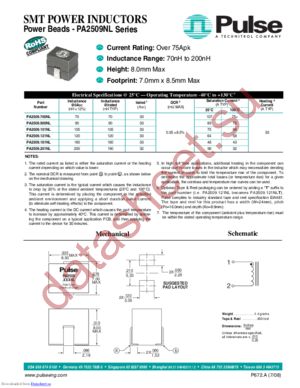 PA2509.201NL datasheet  