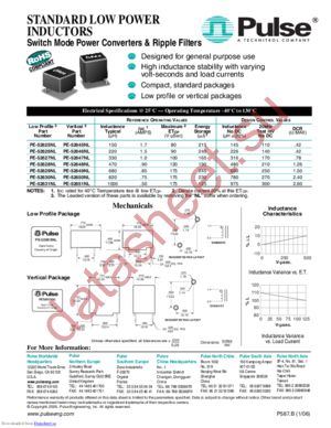 PE-52631NL datasheet  