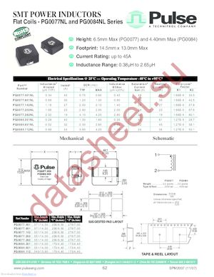 PG0077.142NL datasheet  