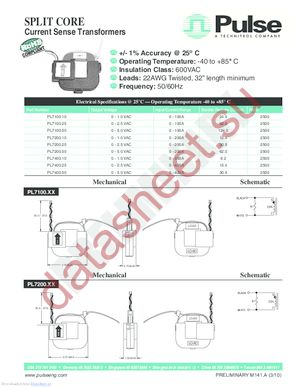 PL7100.10 datasheet  