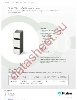 W3001 datasheet  