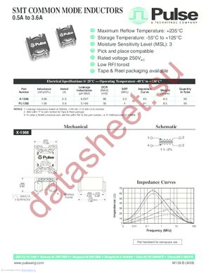 X-1568 datasheet  