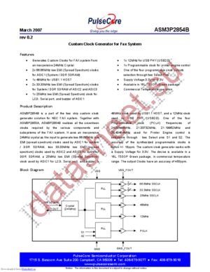 ASM3P2854BG-16-TR datasheet  